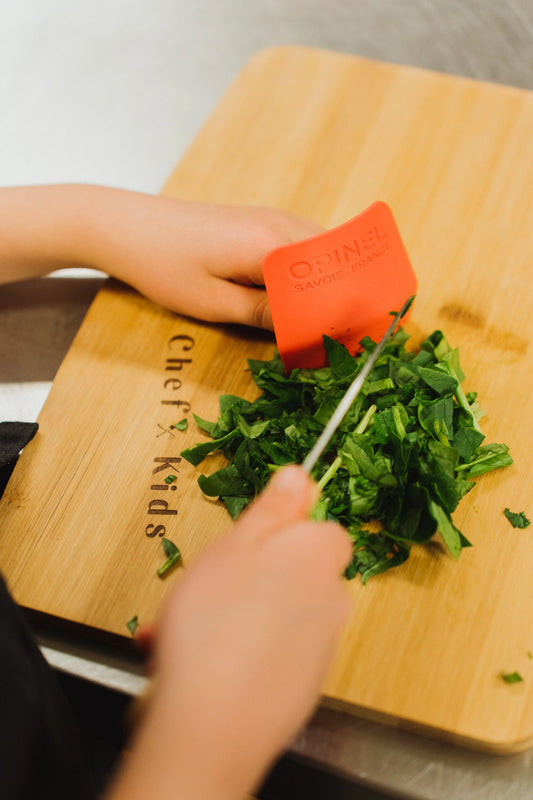 Chef-Kids Snijplank van Bamboe – Kindvriendelijk & Duurzaam Chef-Kids Shop